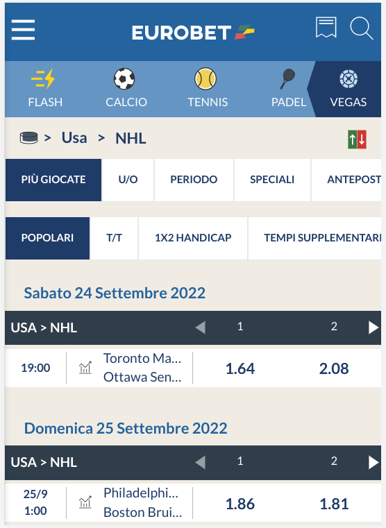 Eurobet Hockey