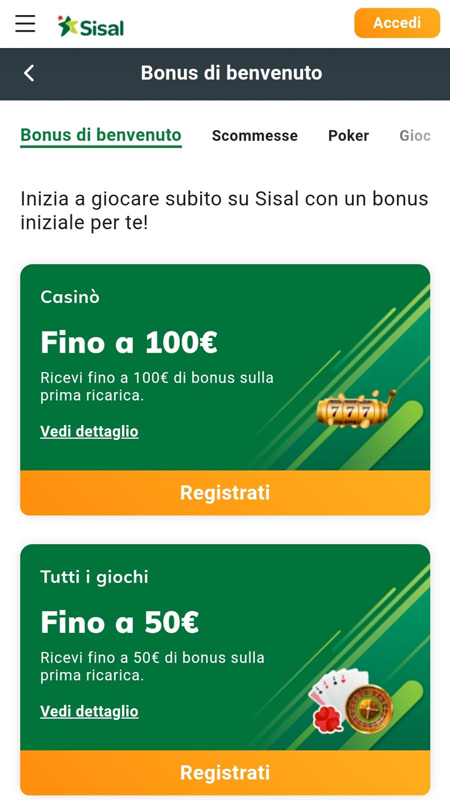 Registrazione-sisal-bonus