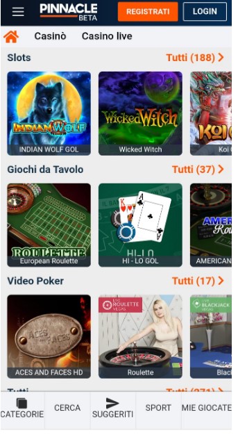 Recensione Pinnacle: palinsesto, quote calcio, bonus scommesse