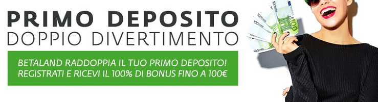 Come ottenere il bonus di benvenuto con Betaland