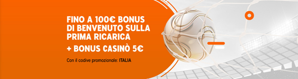 Bonus di benvenuto 888