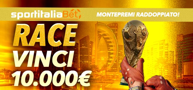 Codice Bonus Sportitaliabet Race