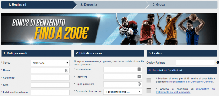 In caso tu cambiassi idea dopo aver chiuso il tuo Conto Netbet, ti basterà attendere 15 giorni per poterne aprire un altro.