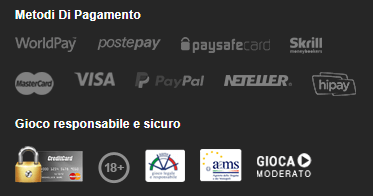 Nell'ottica della promozione di un Gioco Responsabile, Netbet ti richiede di impostare dei limiti massimi di deposito.