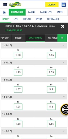 scommesse chance mix lottomatica