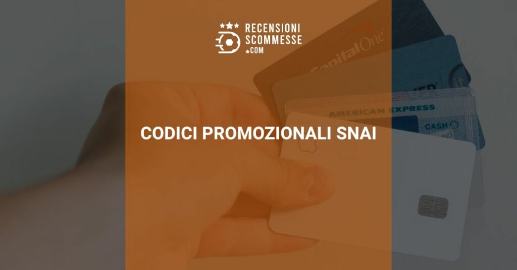 Codici Promozionali Snai