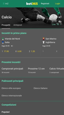 Recensione bet365: palinsesto, quote calcio, bonus scommesse