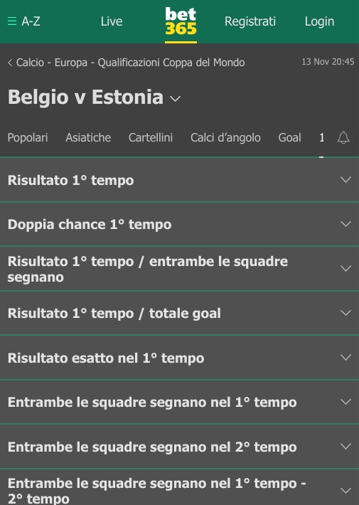 Recensione bet365: palinsesto, quote calcio, bonus scommesse