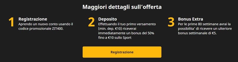 betfair codice bonus 