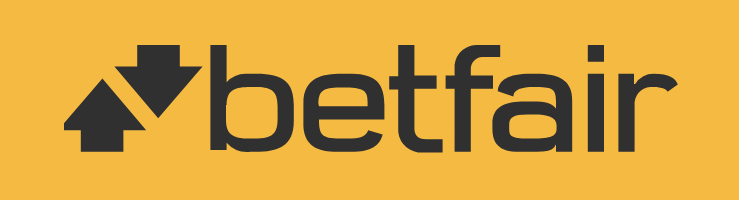 betfair logo con sfondo giallo