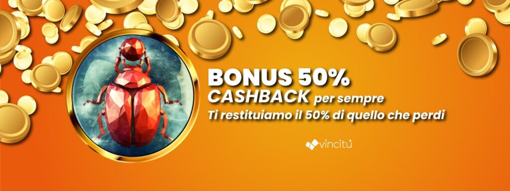 bonus cashback vincitu