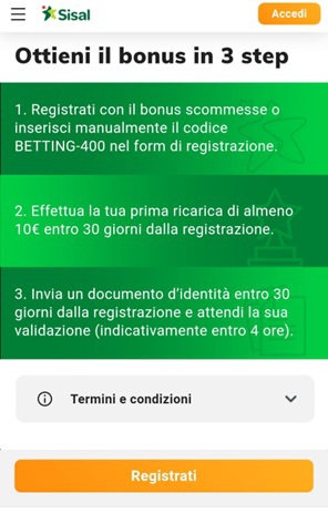 sisal matchpoint codice promozionale