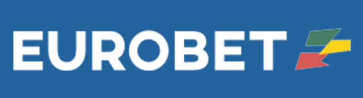 Eurobet logo con sfondo blu