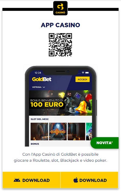 goldbet app casino