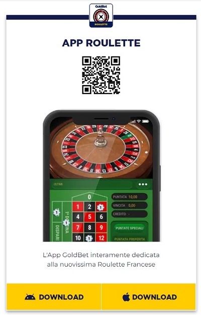 goldbet app roulette