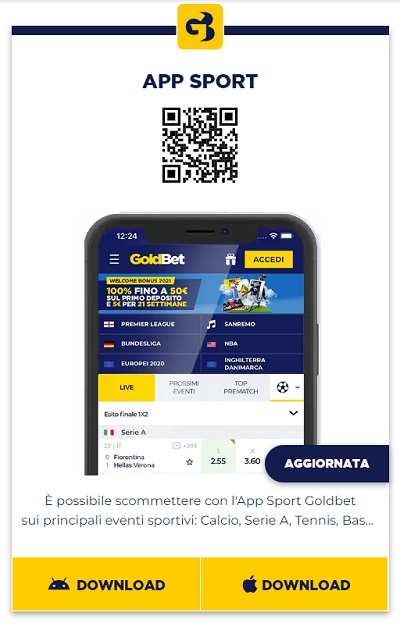 goldbet app sport