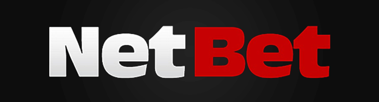 NetBet logo con sfondo nero