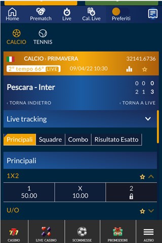 Recensione Casinomania: palinsesto, quote calcio e bonus scommesse